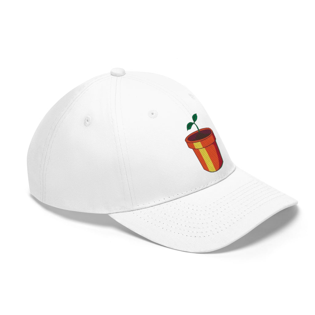 Embroidered Hat For The Garden